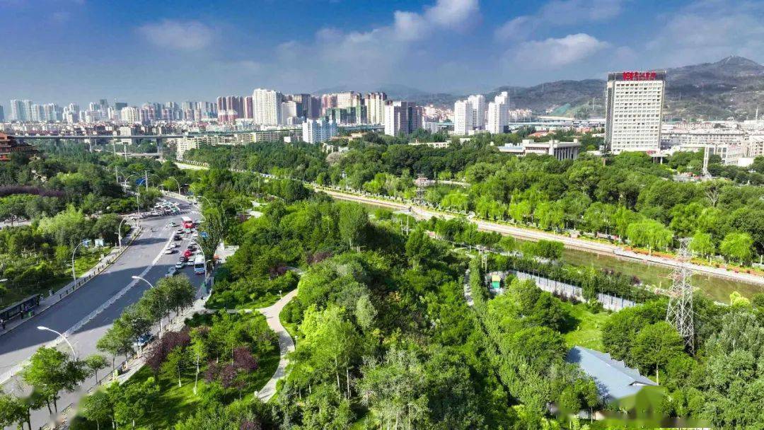 幸福西宁绿意盎然_绿地_公园_城市