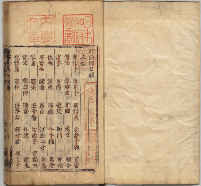 古籍善本:列仙传 著者刘向(汉)宽永刊本_需要的话_才能_文学