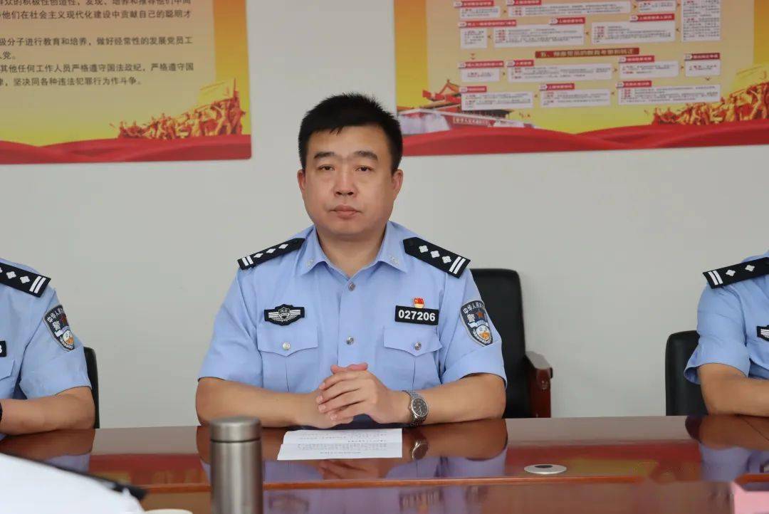 【送奖下基层 奋励再前行】市局领导孙保堂一行深入魏县公安局送奖