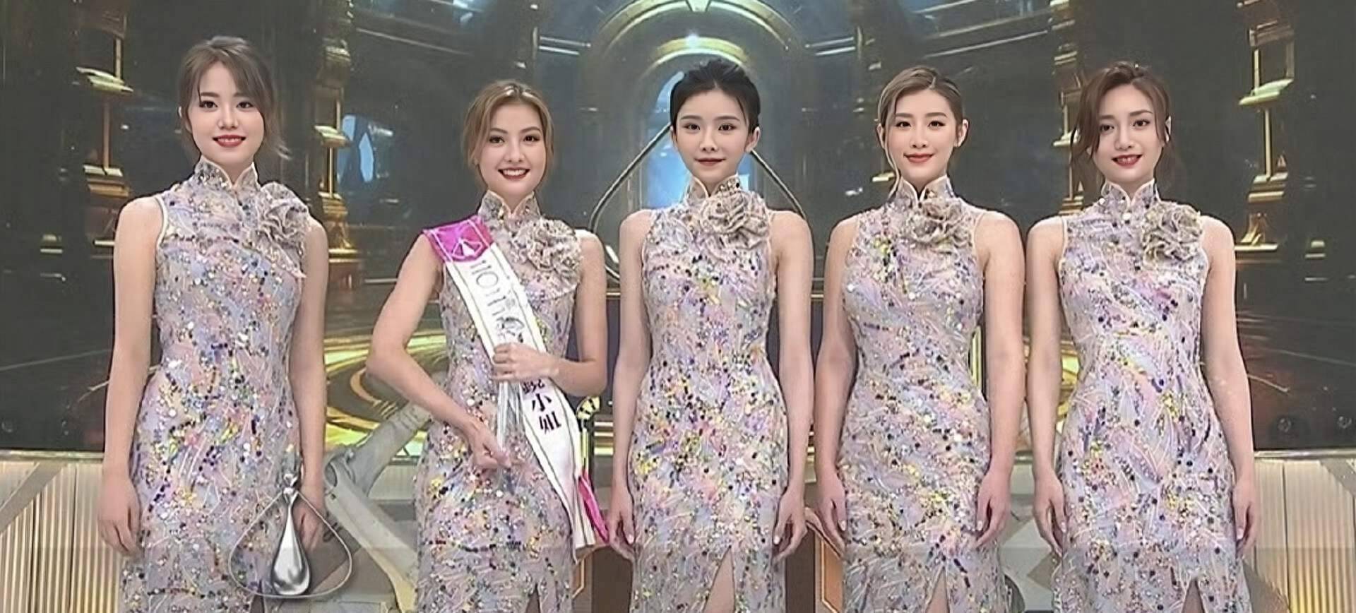 香港小姐竞选气质佳丽大热倒灶,遗憾止步三甲,丰满身材震撼全场_郭珮