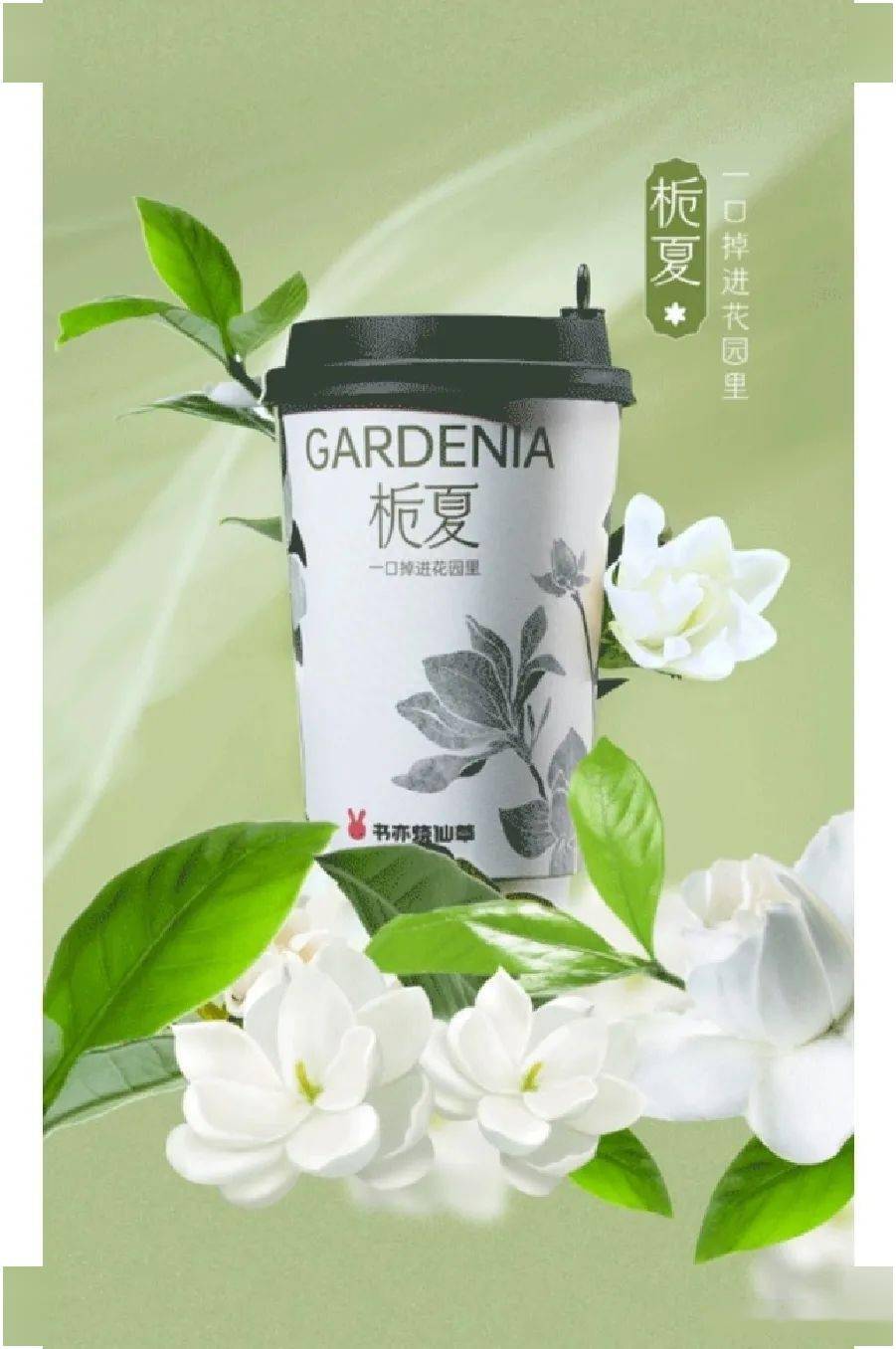 书亦烧仙草 | 栀夏上新!邀你共赴花园秘境~_侵权_网络_图片