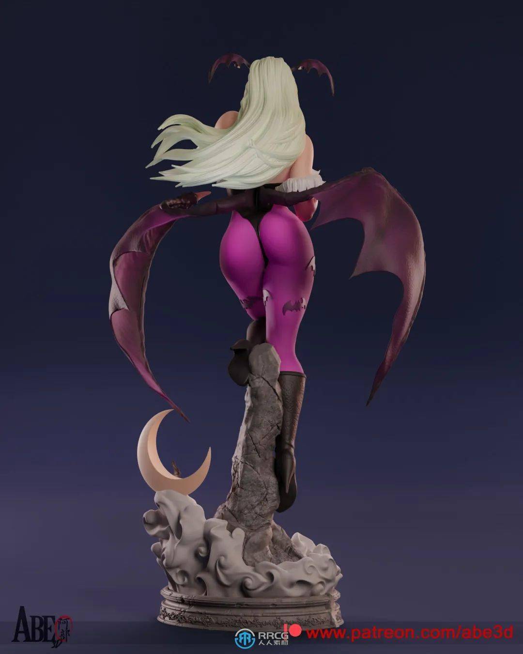 《恶魔战士》游戏角色雕塑雕刻3d打印模型