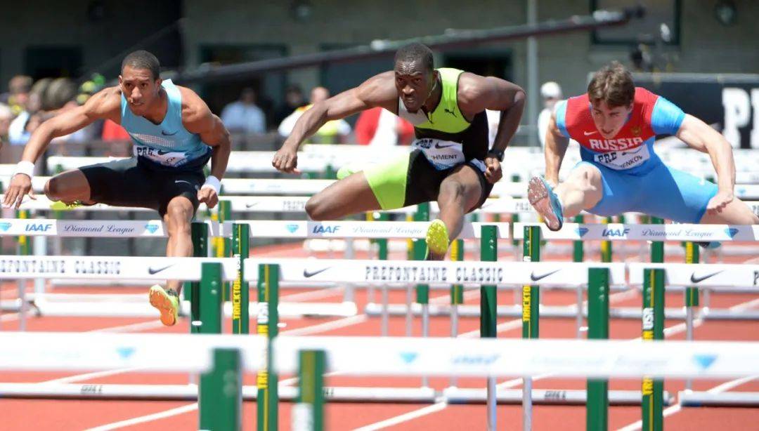 在布达佩斯世锦赛夺冠的6位选手格兰特·霍洛威(美国,男子110米栏)