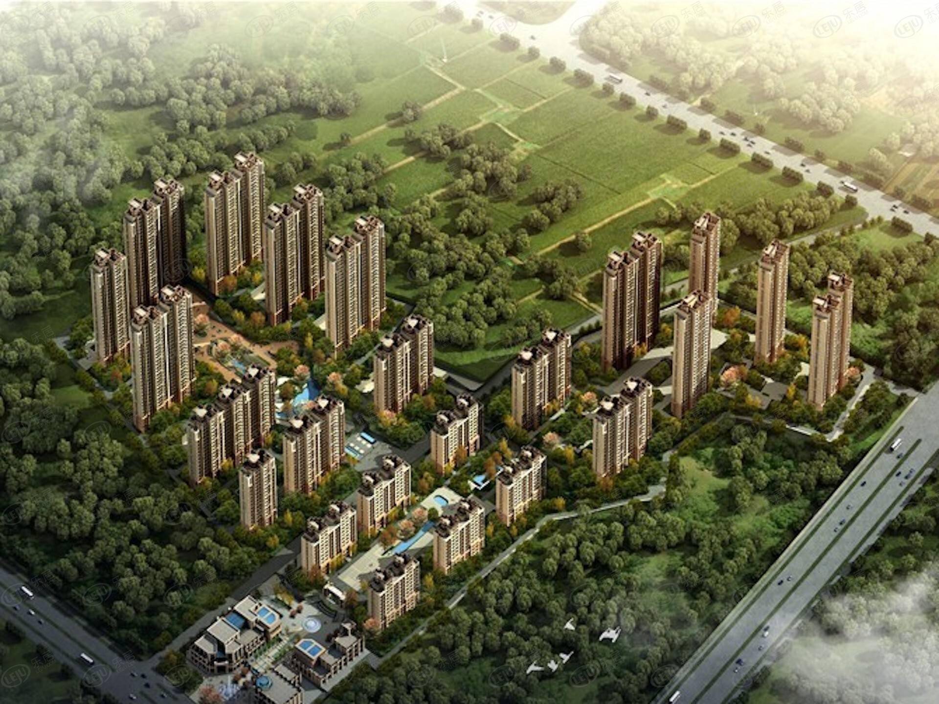 淄川金城·紫御城住宅 户型面积108~119㎡_景观_生活_业主