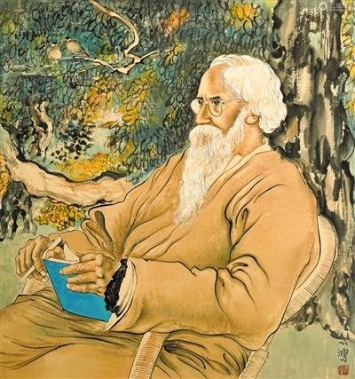 再忆中国友人泰戈尔_吉檀_迦利_世界