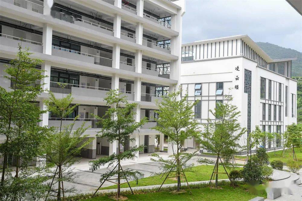 竹岐中学新校区投用_教室_闽侯县_教学楼