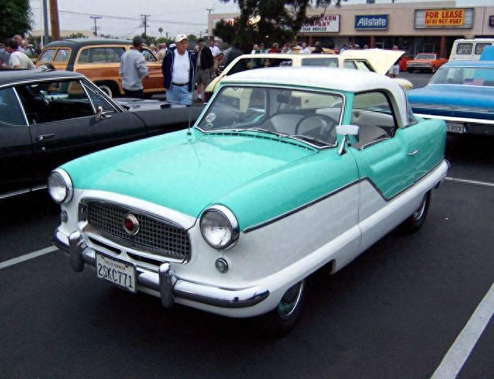 50年代美国家庭第二辆车首选-nash metropolitan_搜狐汽车_搜狐网