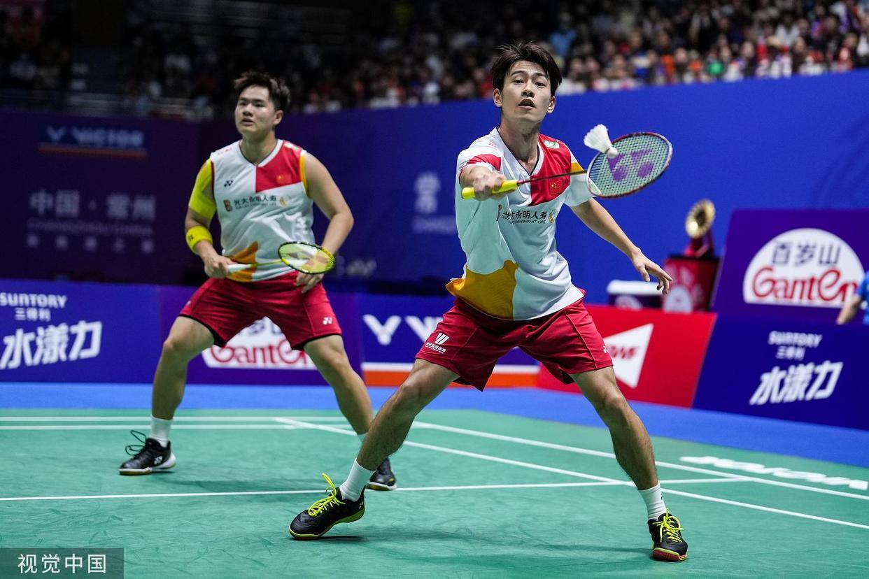 「中国羽毛球公开赛」国羽夺两金,两名广东球员陈清晨,梁伟铿建功