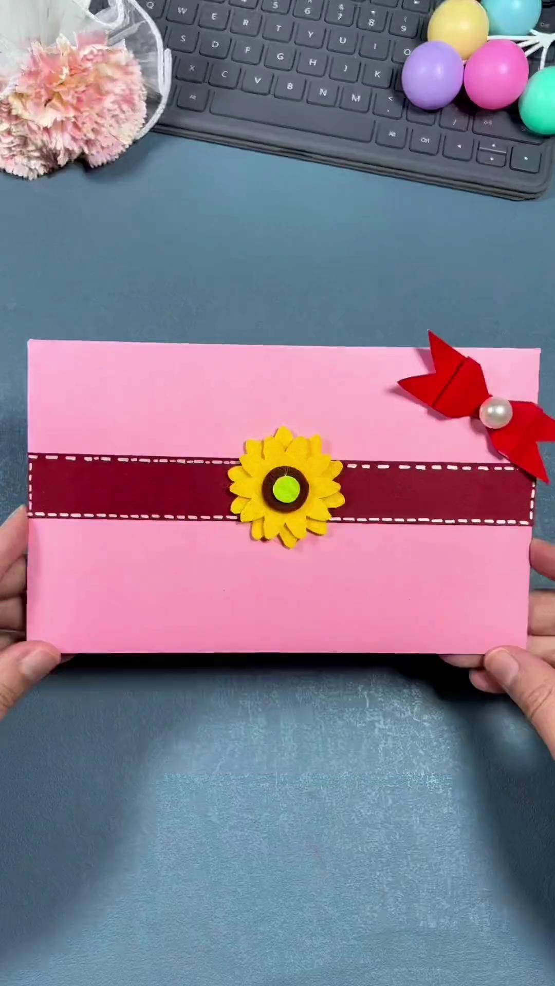 超简单,一看就会教师节手工 折纸 亲子手工 手工diy 幼儿园手工