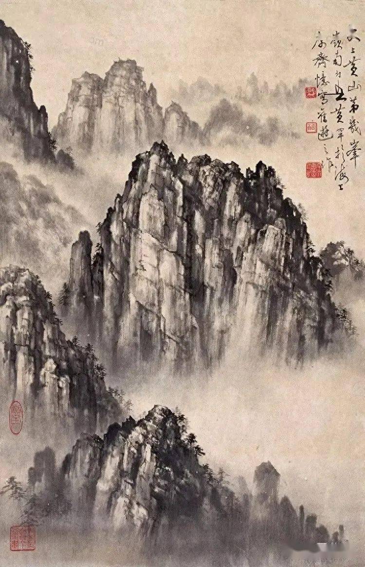 清新秀丽,大师黄幻吾山水画作雅赏
