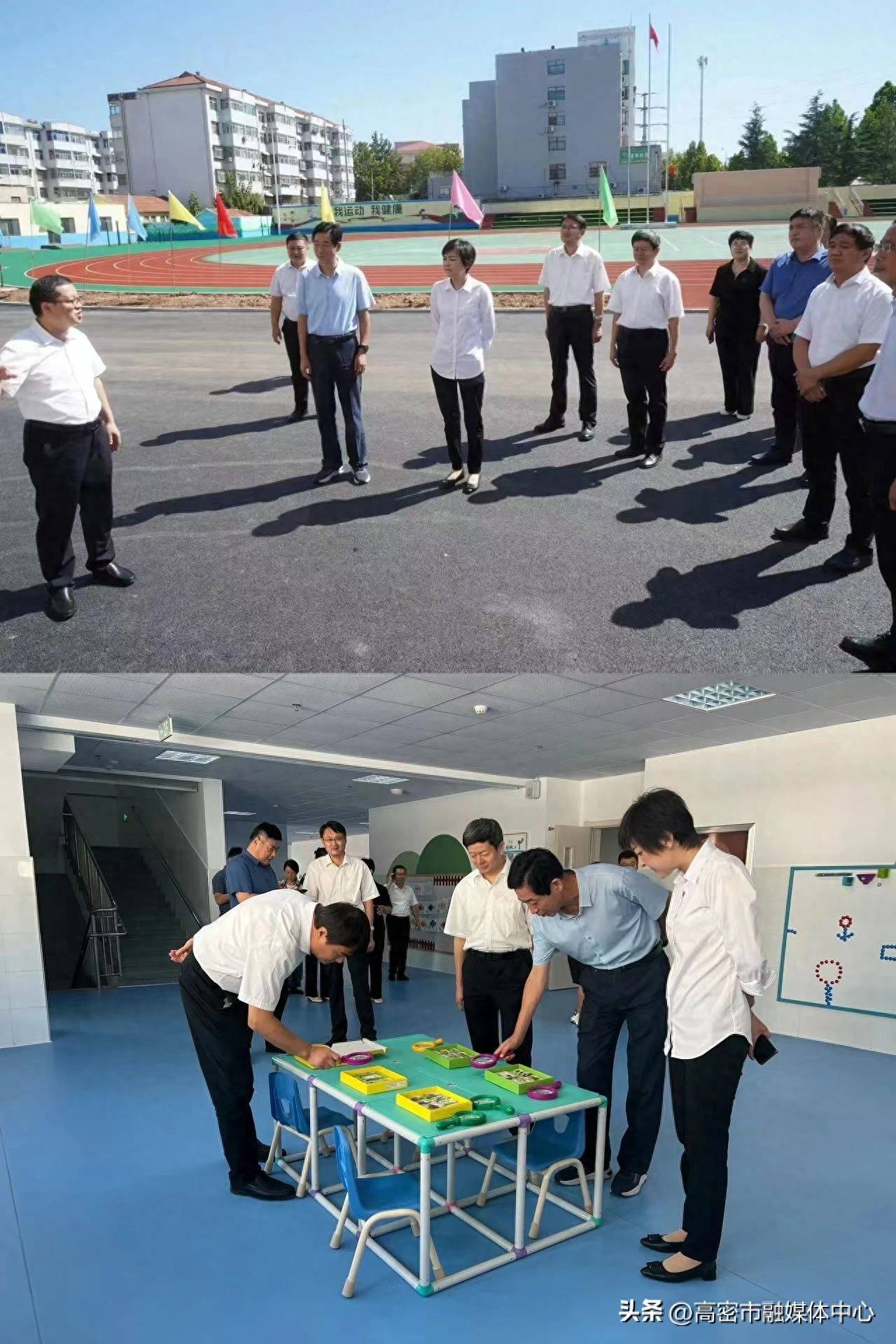 高密市委副书记陈珊珊,市委常委,副市长李长军,市人大常委会党组副