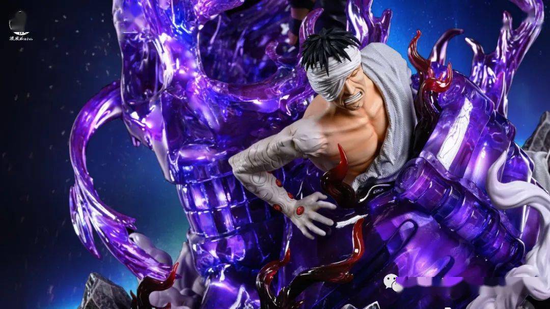 实物可参考灰模,佐助衣纹打印