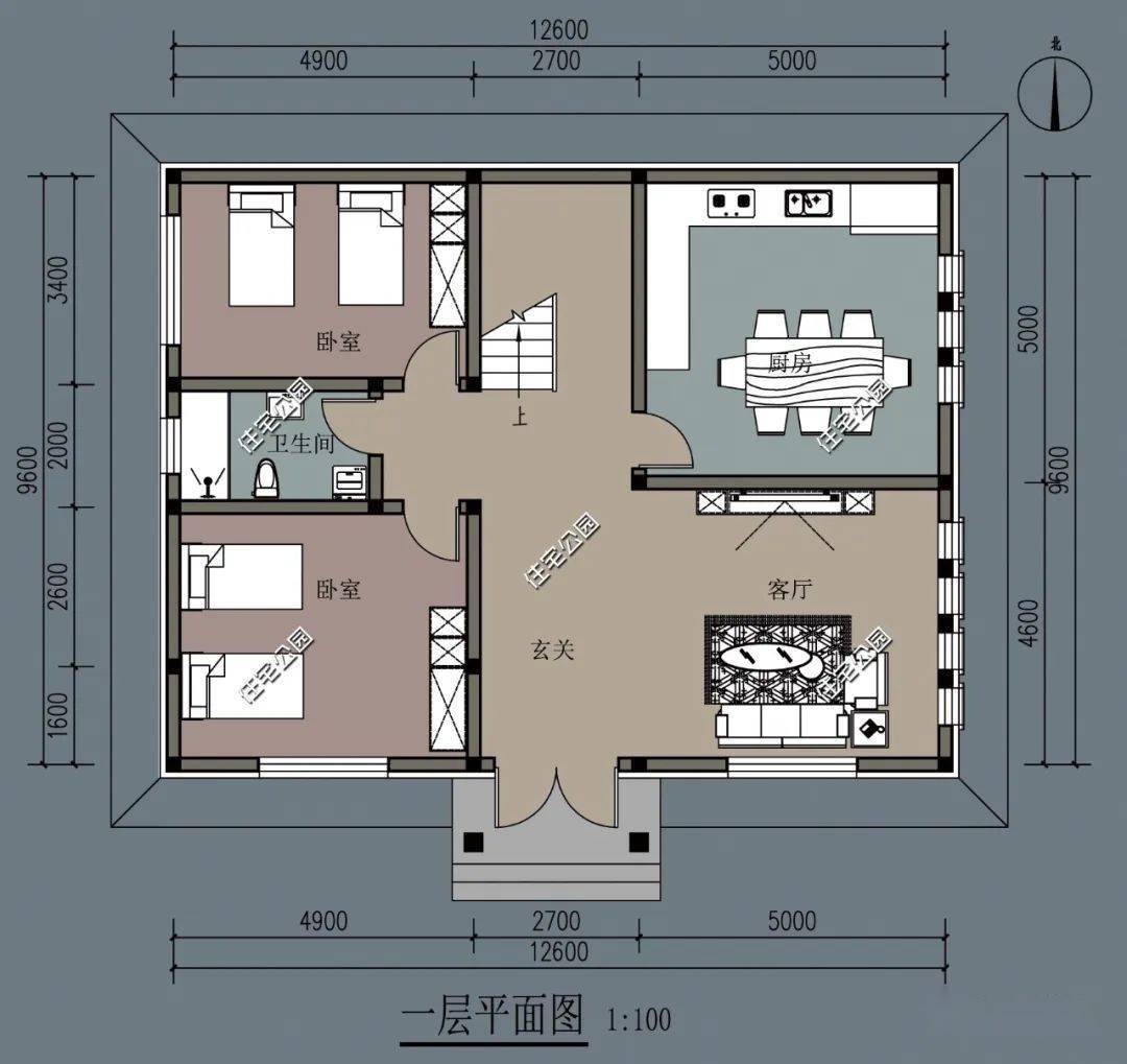 20*15米户型图图片