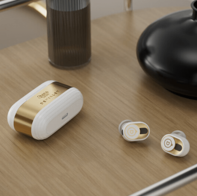 帝瓦雷双子星 ii 降噪耳机上新"巴黎歌剧院版":24k 月亮金镀层_充电