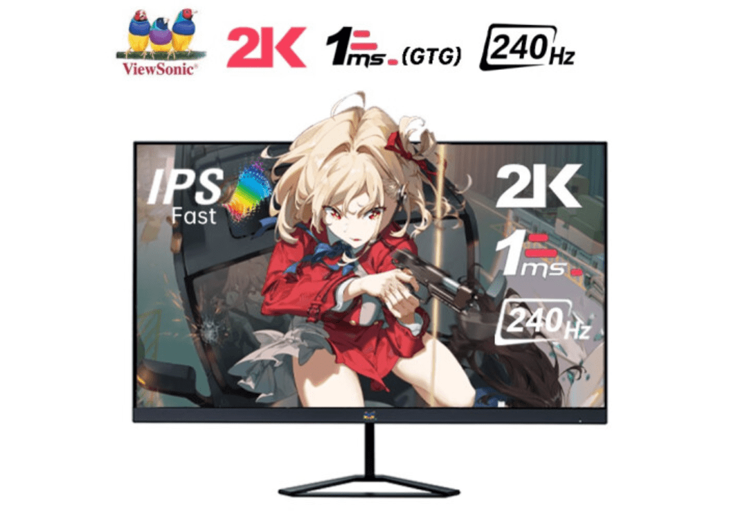 优派上架 VX2758-2K-PRO-3 显示器，支持2K 240Hz 1399 元 