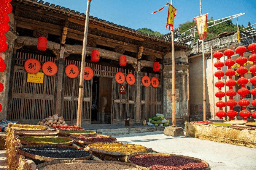 剧透//2023年九砂晒秋暨歙县第四届秋禧节邀您一起相遇江畔,花式晒秋!