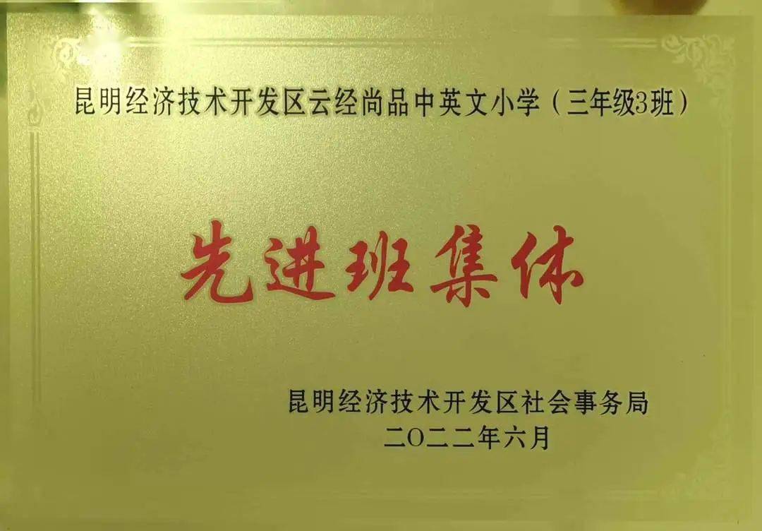 李洁老师所带班级荣获区级先进班集体称号,红领巾爱学习奖章获得