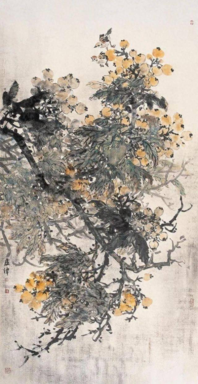 以工写意——构建出玄机四溢的水墨世界_卢伟_花鸟画_中国