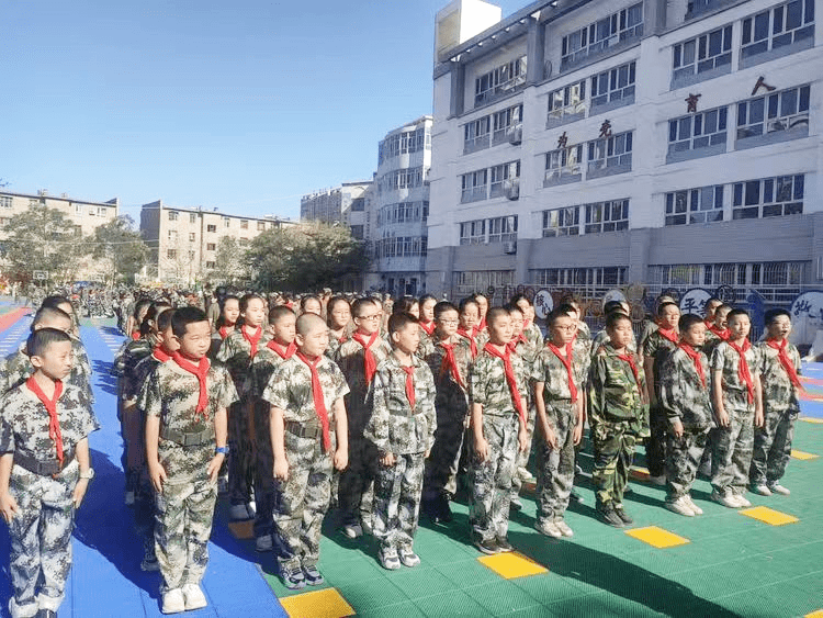 新时代少先队 | 石家庄市庄园小学联合新疆库尔勒第二小学开展全民