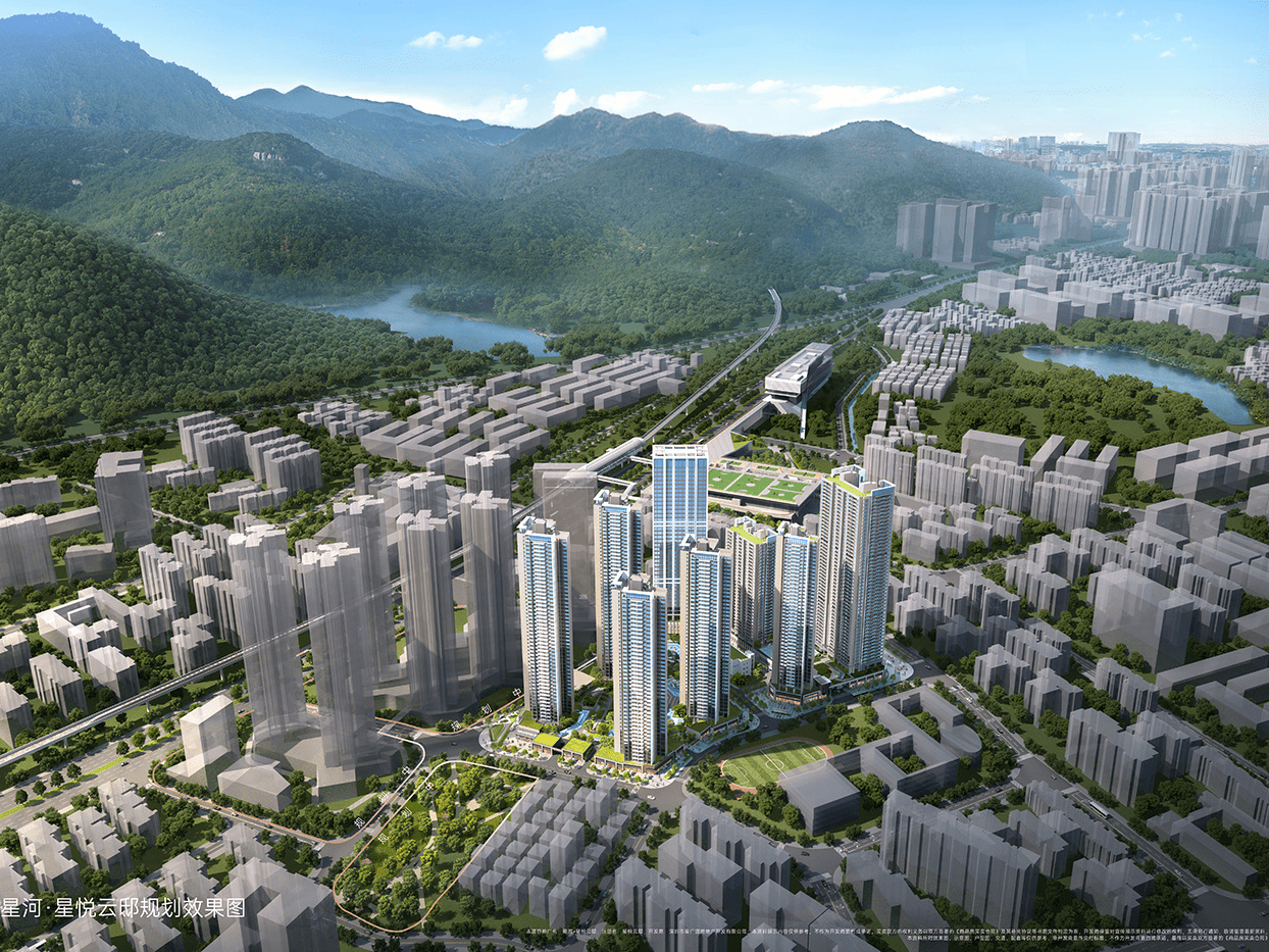 项目介绍| 龙华星河星悦云邸主力户型为93~123㎡_全明_红山_阳台