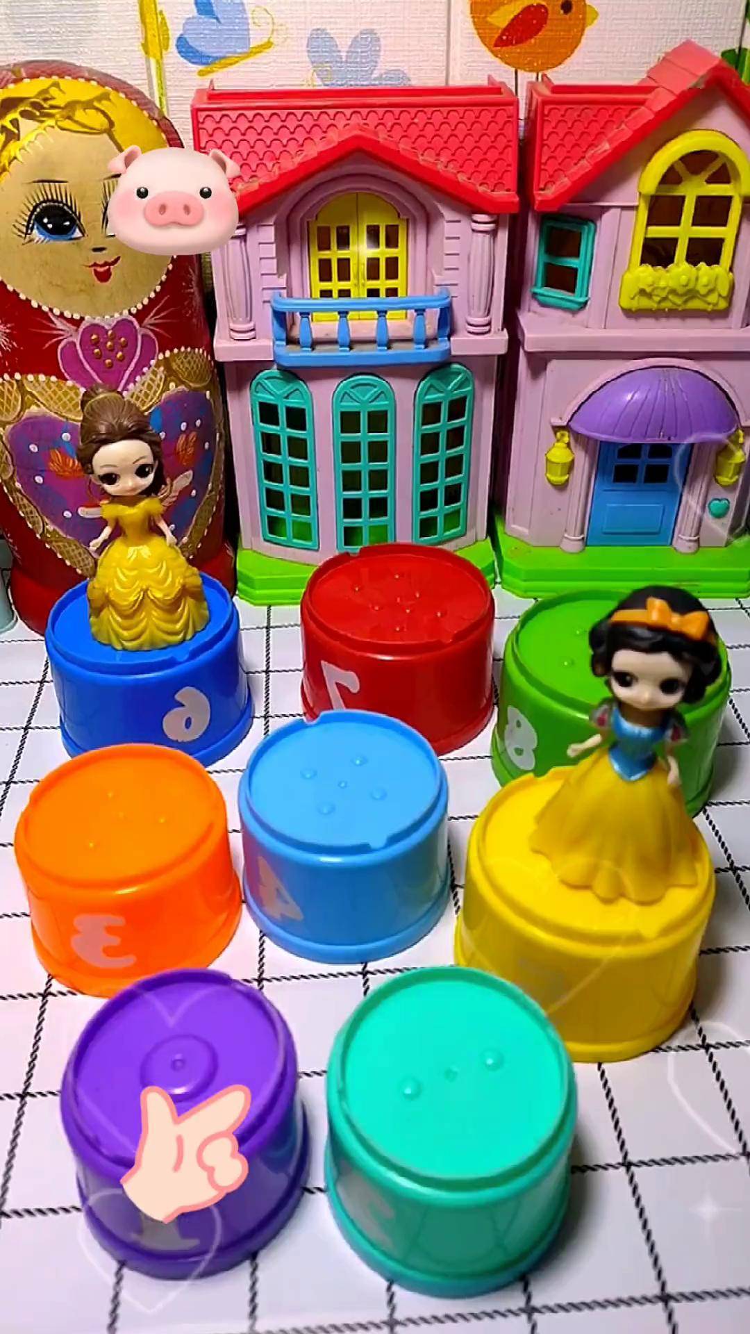 动画片 儿童动画 小猪佩奇玩具 儿童玩具 白雪贝儿
