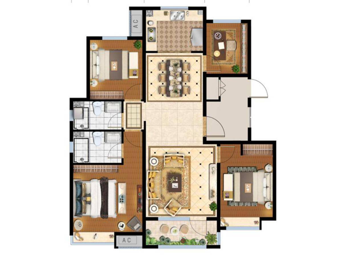 项目介绍| 即墨海尔产城创翡翠公园主力户型为128~142㎡_生活_智慧