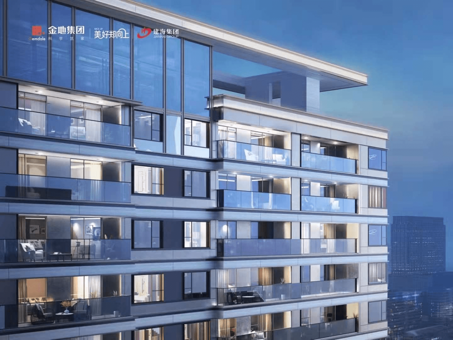项目介绍| 二七金地建海峯范主力户型为99~139㎡_郑州首_医疗_距离