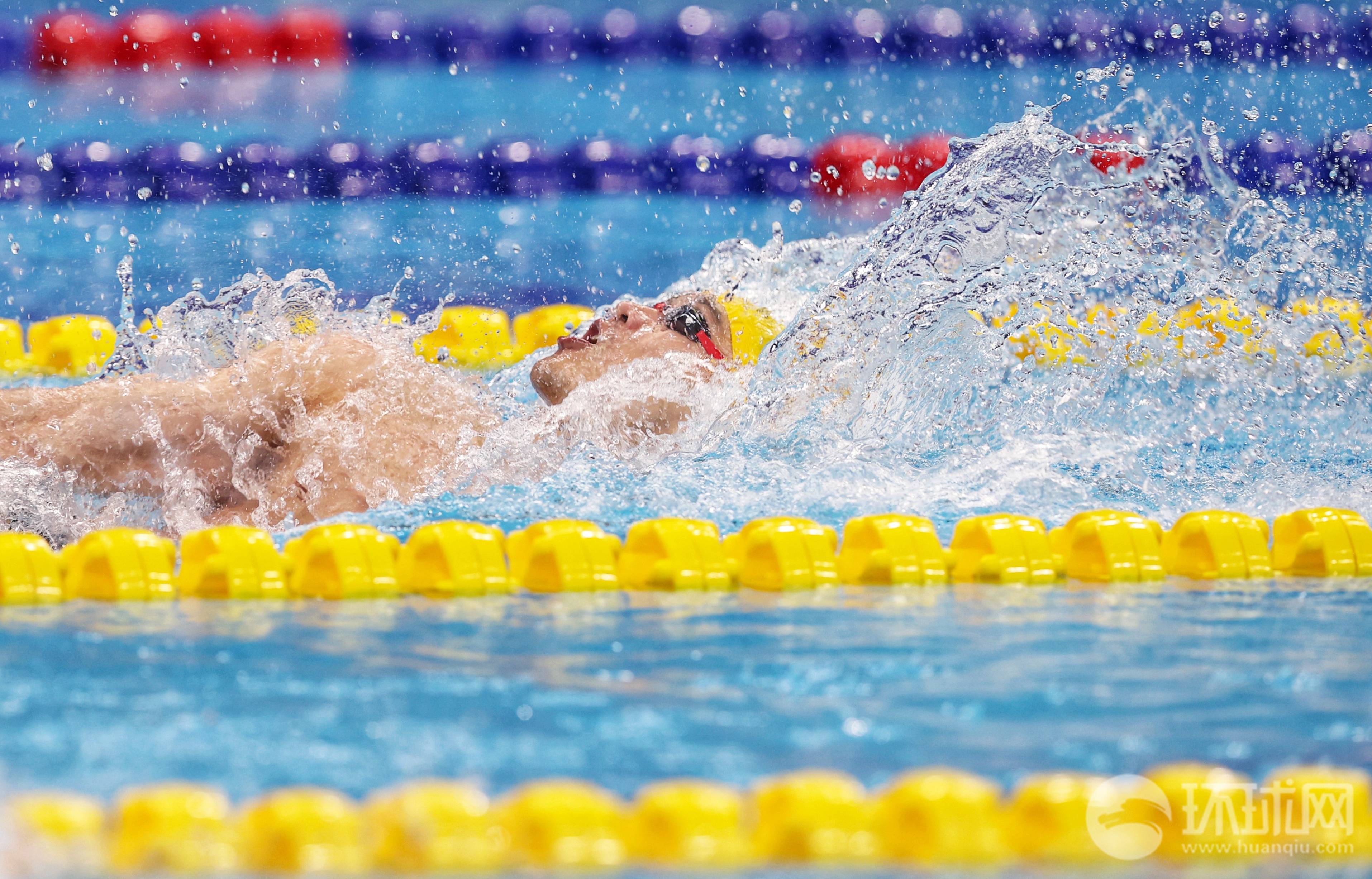 【图集】徐嘉余夺得杭州亚运会游泳男子100米仰泳金牌