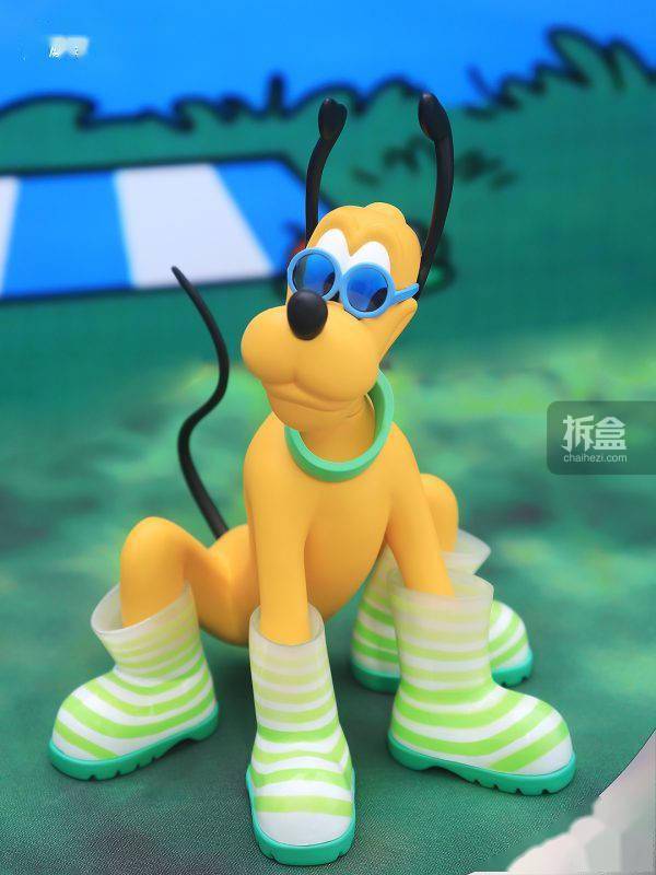 morstorm魔力风暴 迪士尼周年系列雨靴布鲁托潮玩手办_官方_高约_尺寸