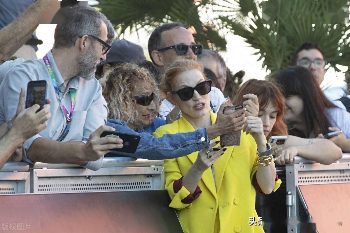 杰西卡-查斯坦亮相第71届西班牙圣塞巴斯蒂安国际电影节电影_时间