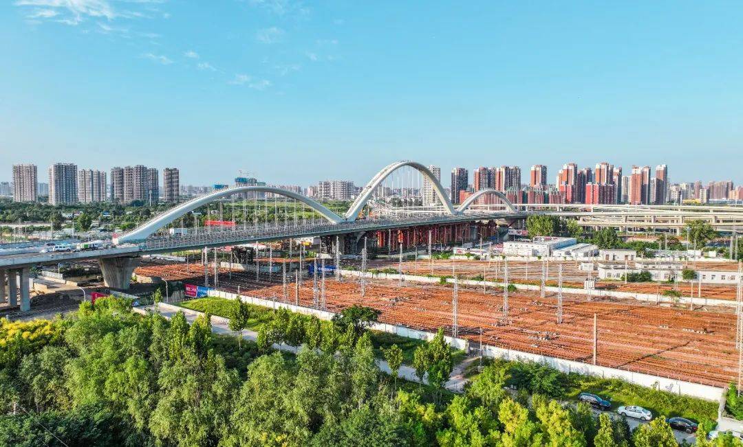 郑州新"彩虹桥"即将完工,高清大图来了→_郑州市_河南_桥梁