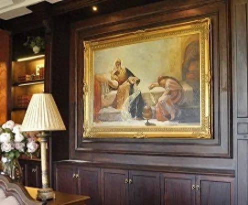 油画,需要你用心养护_作品_画面_松节油