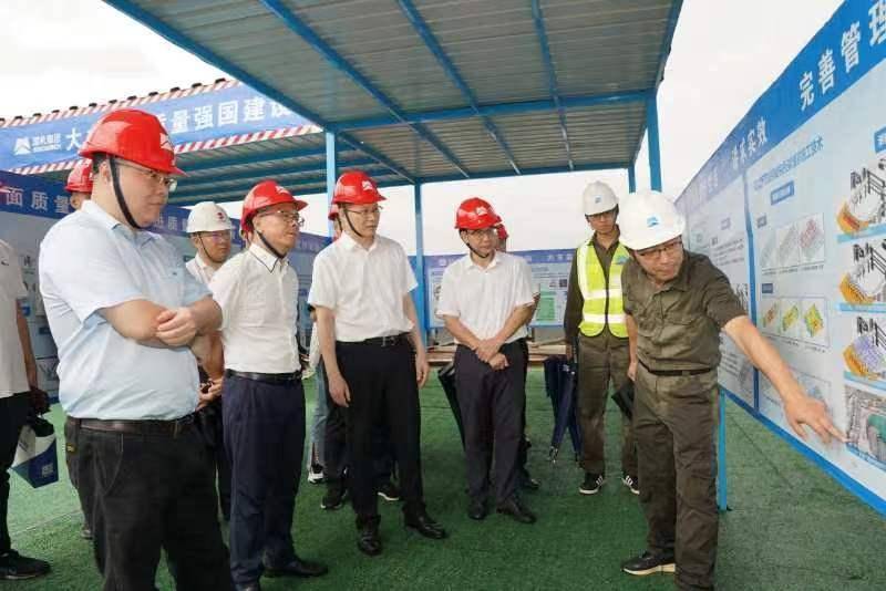 湛江市住房城乡建设系统"质量月"现场观摩交流会在湛江华侨城欢乐海湾