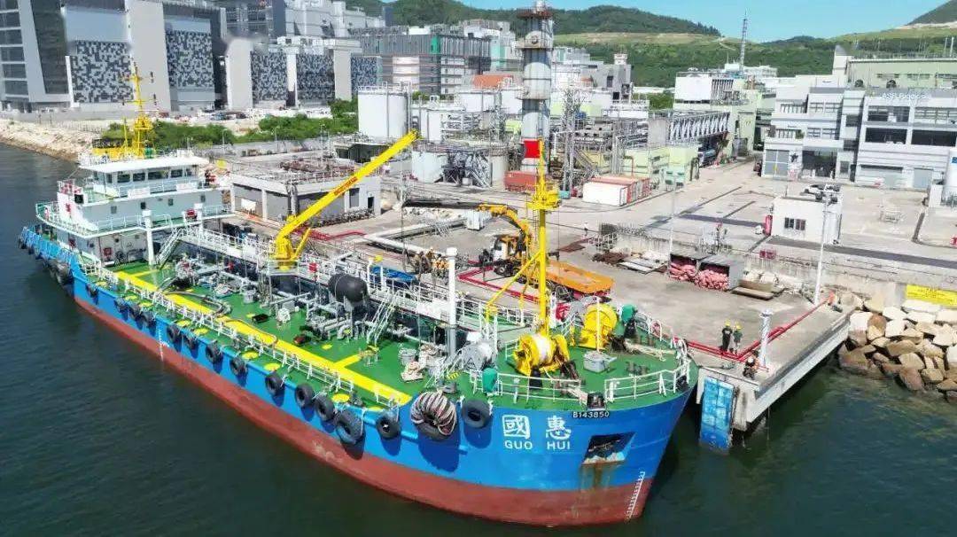 为日本川崎汽船株式会社营运的远洋轮船"cape amal"成功供应了首批