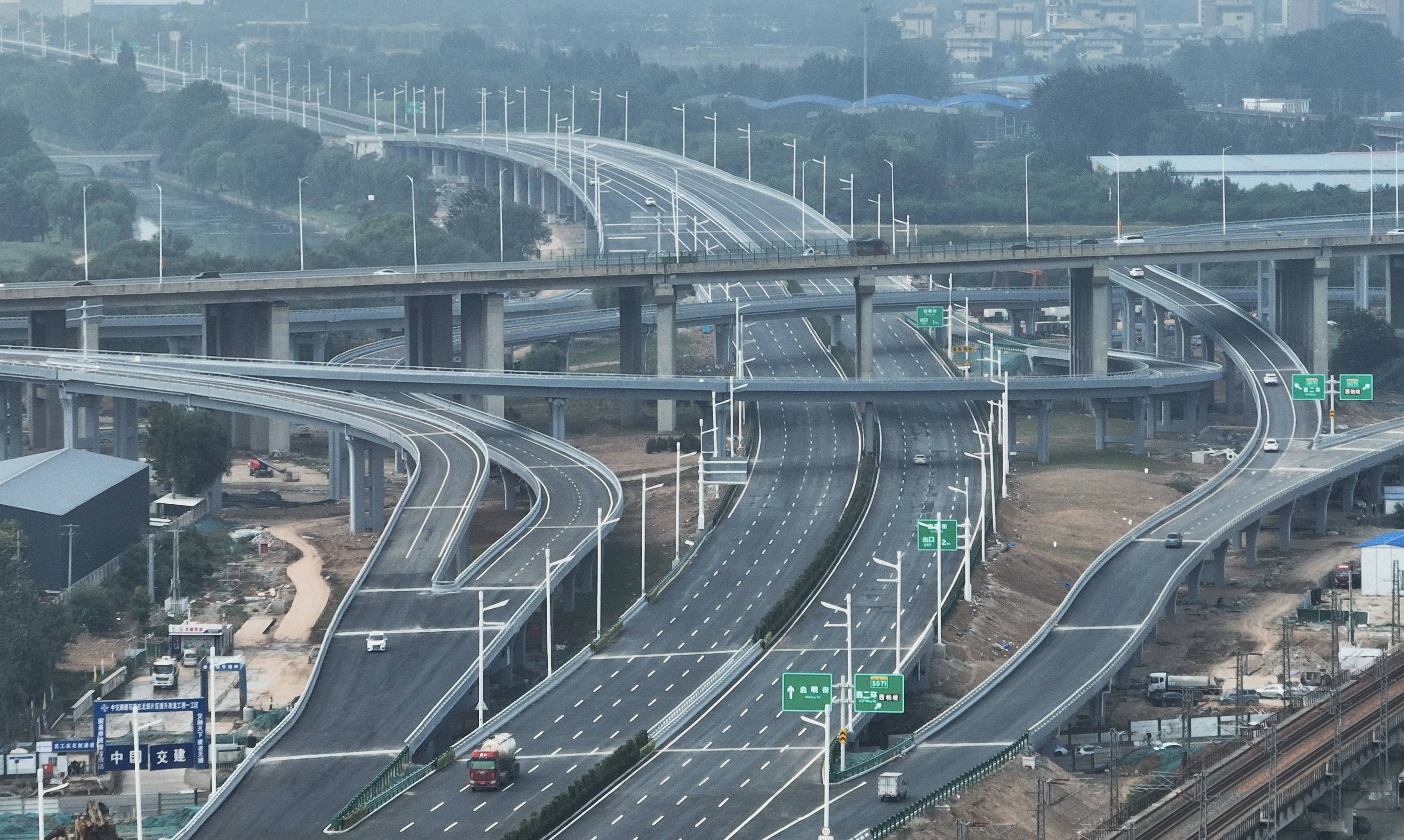 (经济)河北石家庄:完善城市交通路网体系 助推区域经济高质量发展_北
