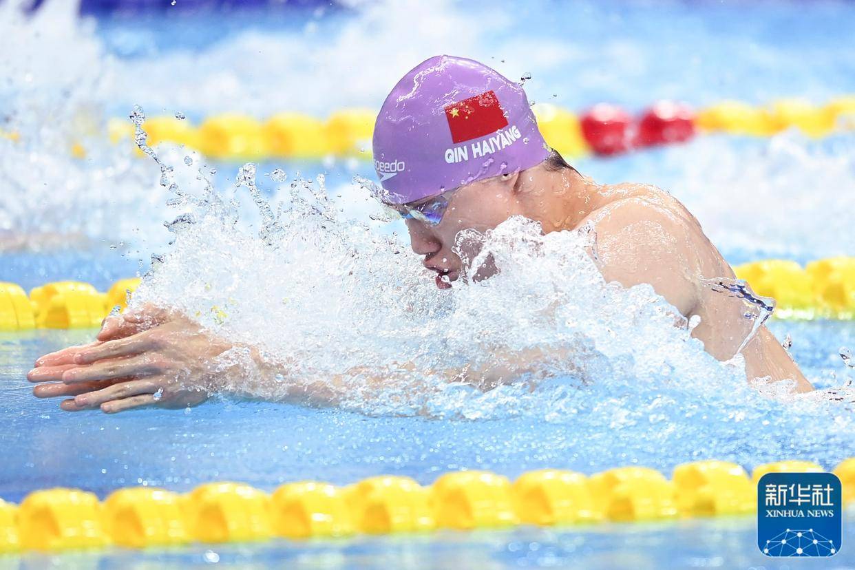 杭州亚运会|覃海洋获男子50米蛙泳冠军_中国_黄宗治_选手