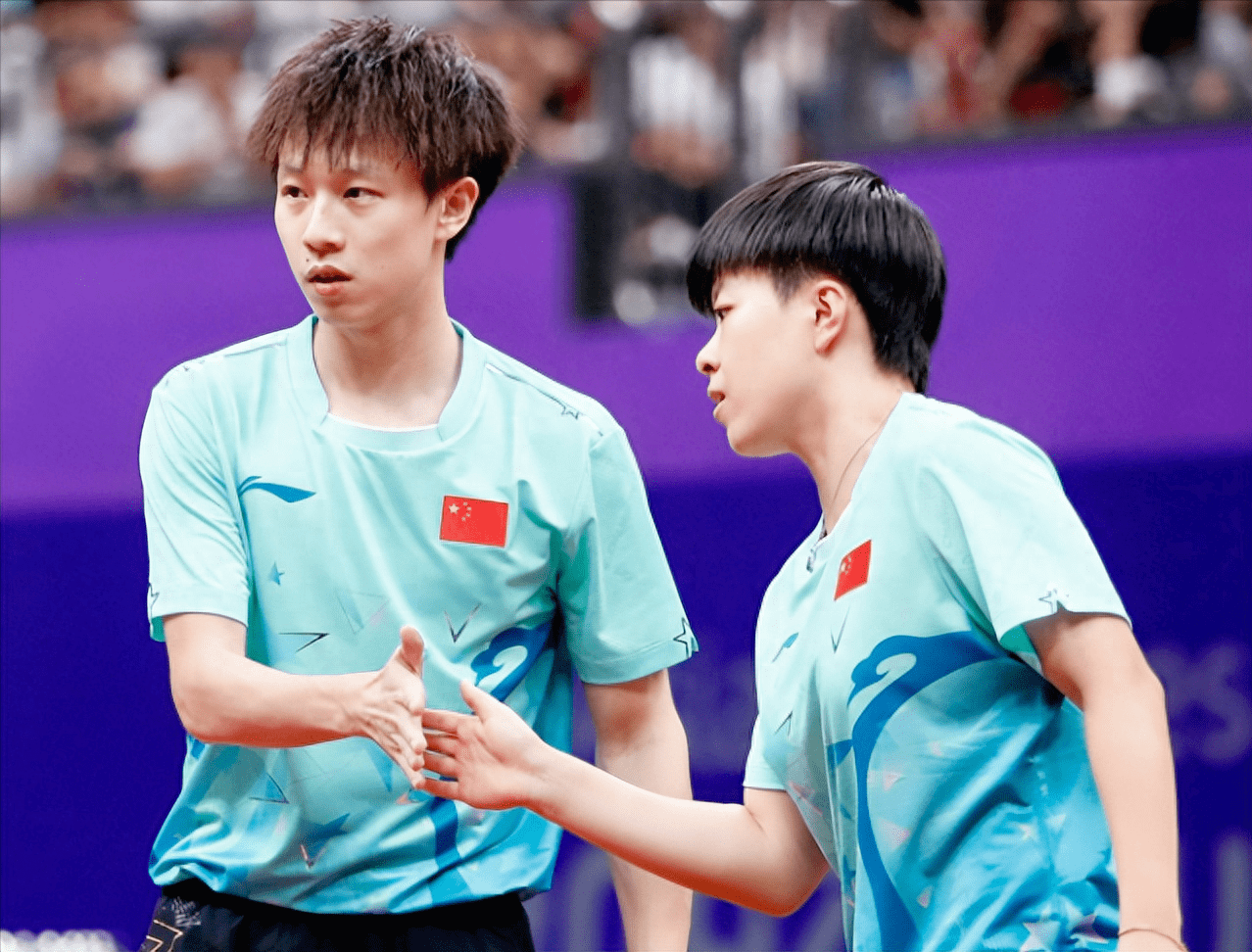 4-1蝉联亚运会混双冠军,林高远第2次获银牌_王艺迪_决赛_状态