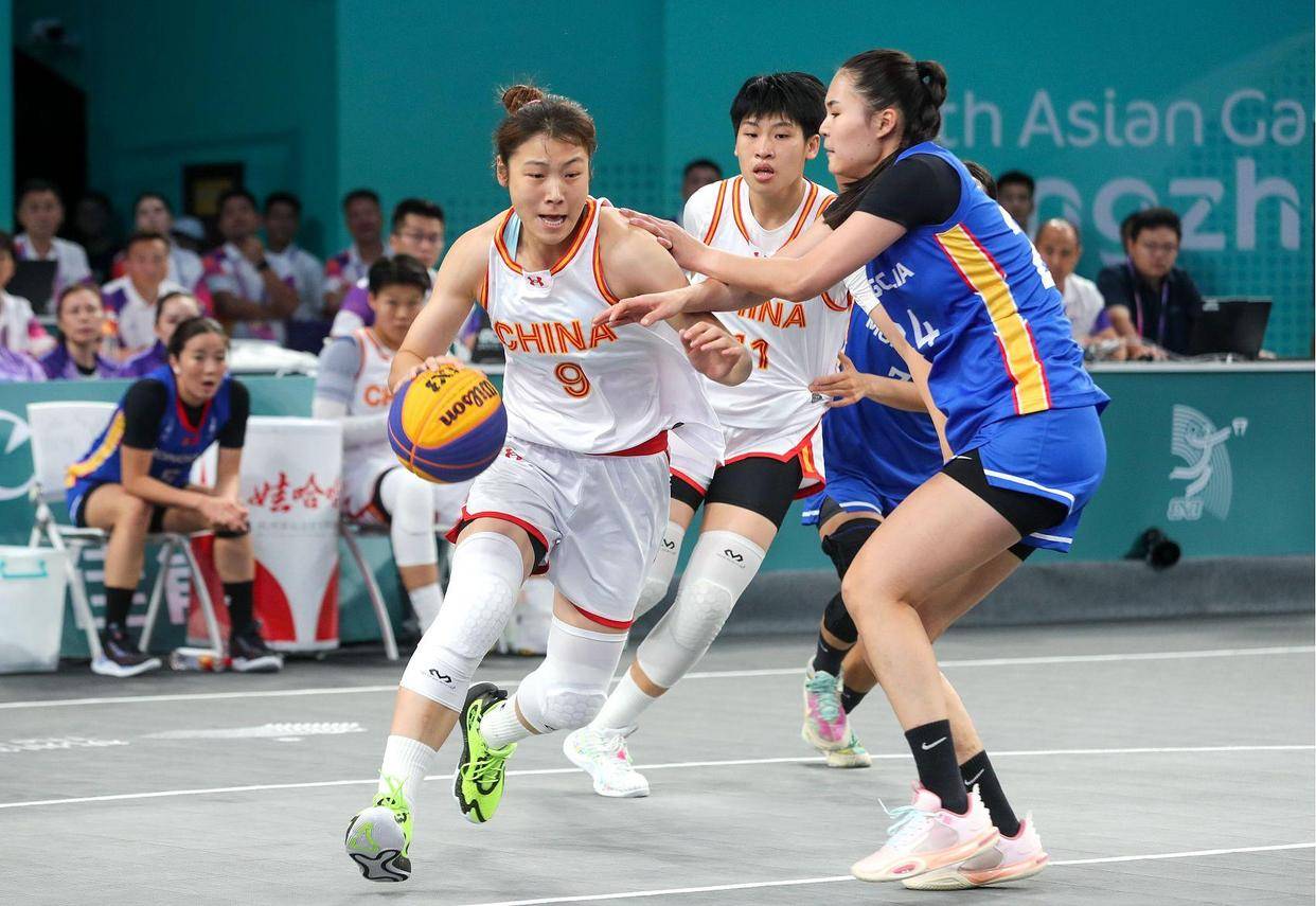 中国女子三人篮球夺冠图片