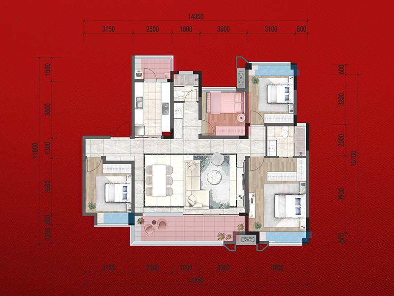 项目介绍| 南部县睿德上品主力户型为85~142㎡_投资_开发_城市