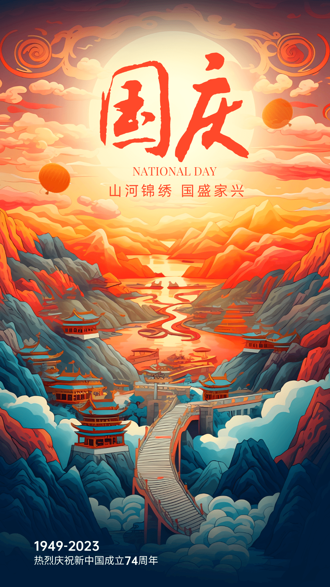 国庆海报大全_芳华_国有_岁月