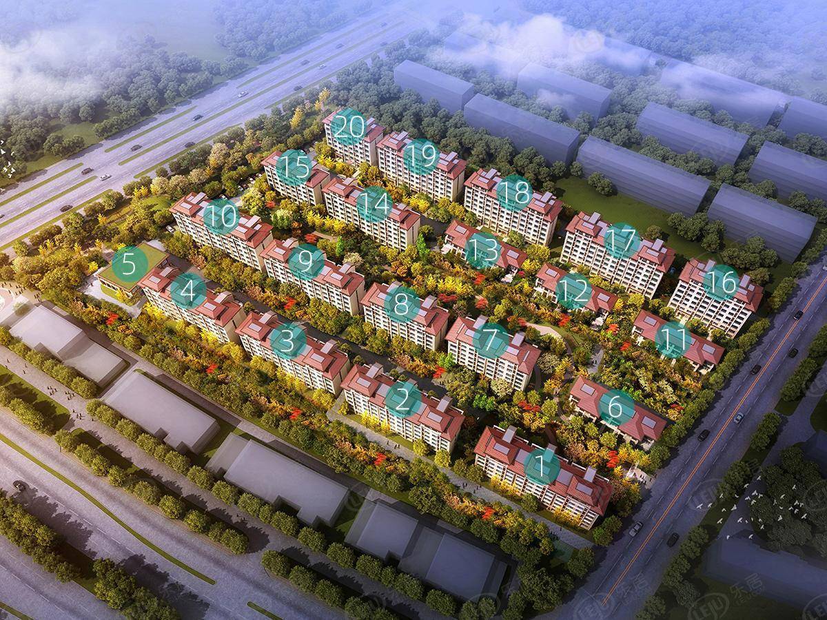 北戴河金龙和玺 户型建面约58~112㎡_楼盘_戴河镇_建筑