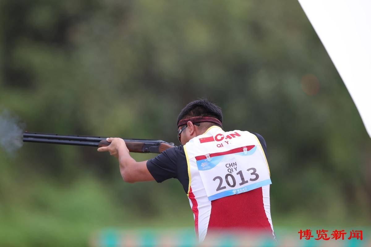 潮涌·亚运|亚运会男子多向飞碟比赛 淄博选手齐迎摘得团体赛铜牌