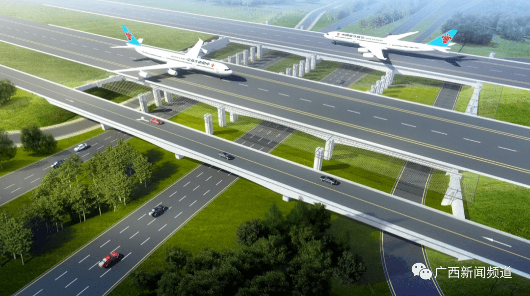 你们关心的南宁吴圩机场改扩建工程又有新动向_滑行道_飞机_关键