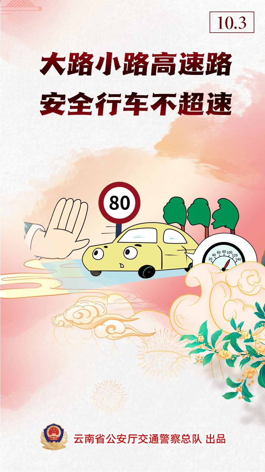 大路小路高速路 安全行车不超速_交通_西双版纳州_公安