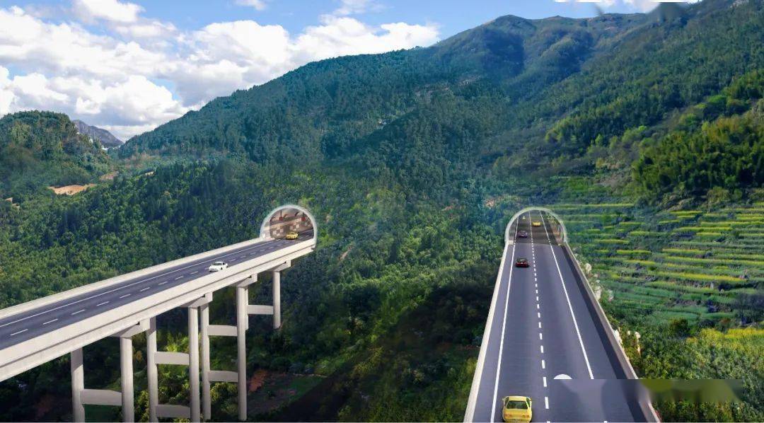 威彝高速途经镇雄!在罗坎开始打隧道了!_施工_项目_镇雄县