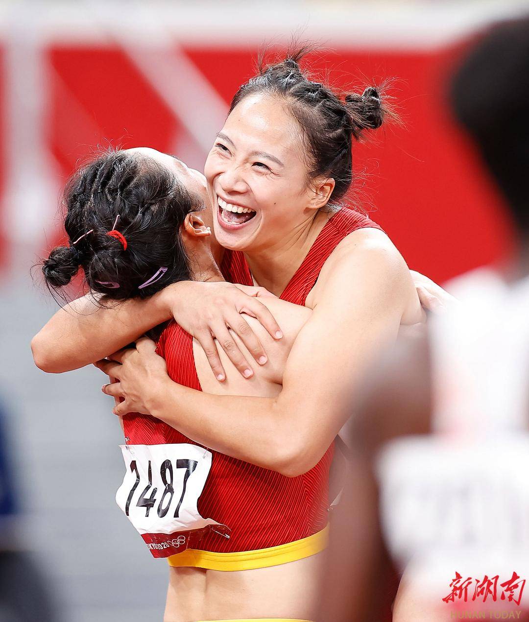 亚运湘军|湘妹子黄瑰芬助力中国女子4×100米接力夺冠_奥运会_杭州