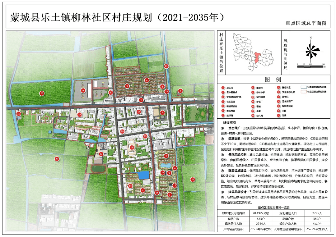 蒙城控制性详细规划图图片