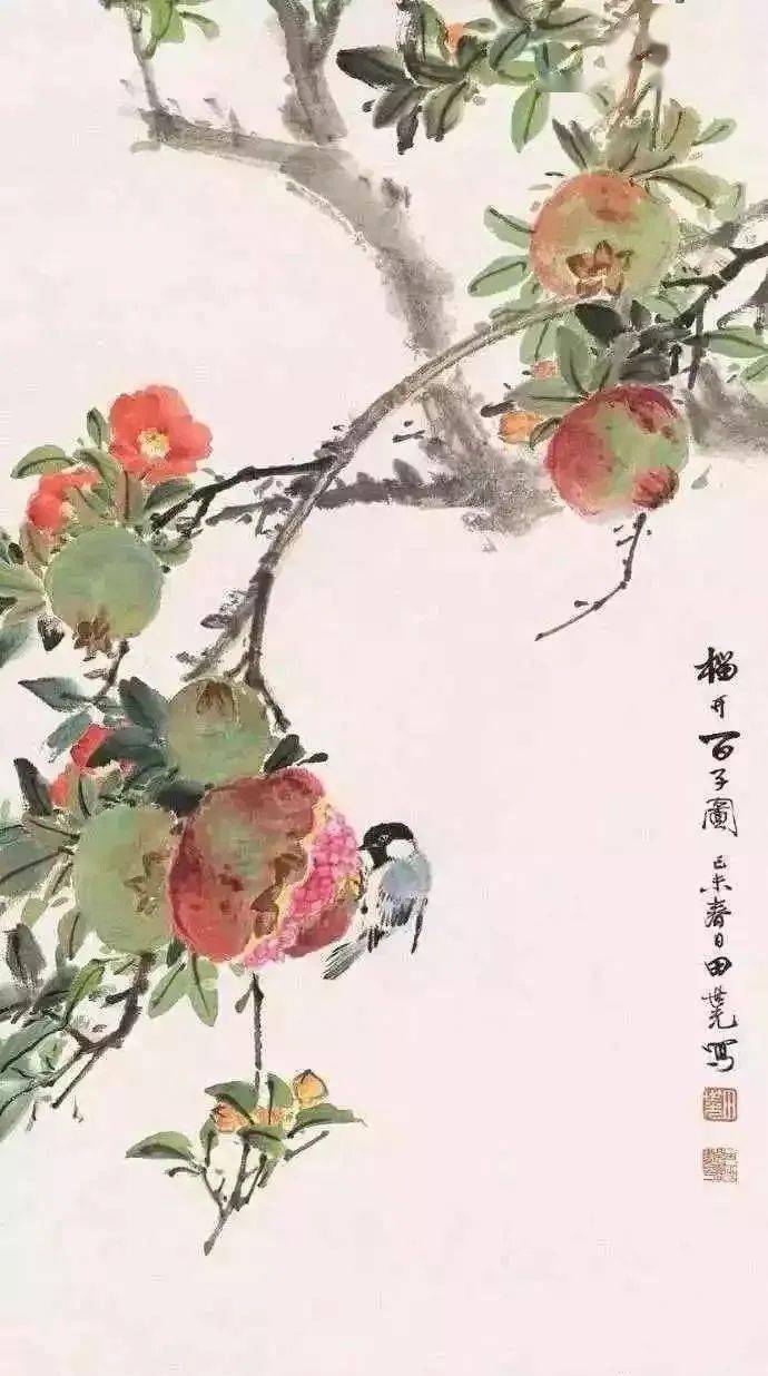 十位大师画石榴,美不胜收_国艺_艺术_国家