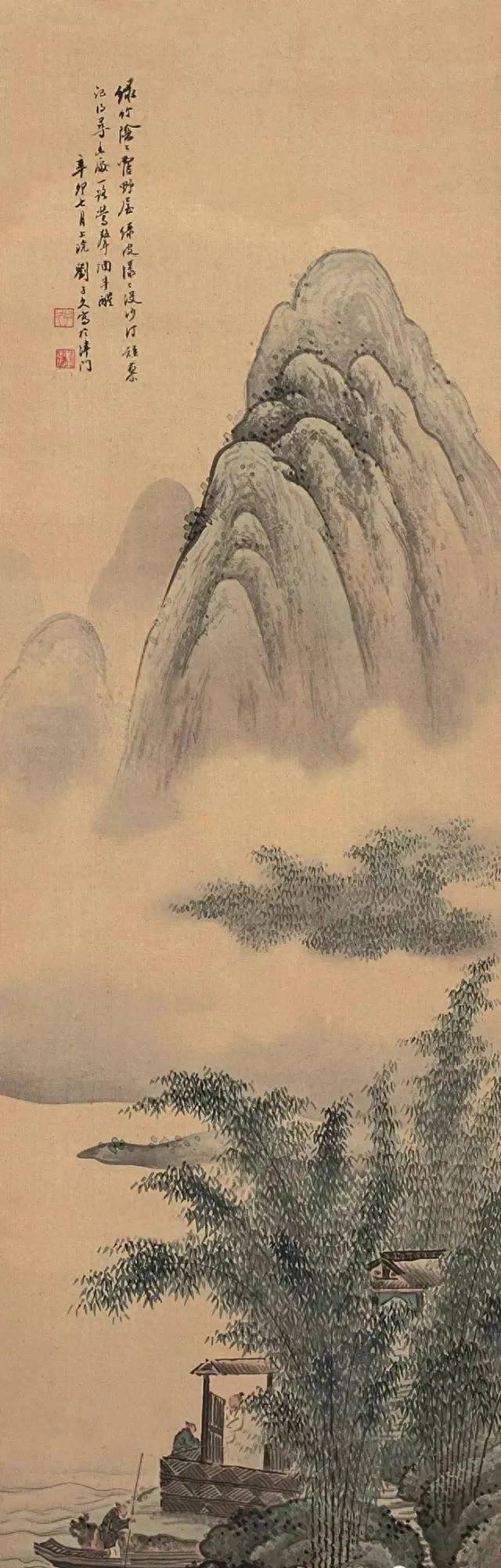 刘子久的北宗山水，开创了当年天津山水画新时代，称雄于天下。_搜狐网