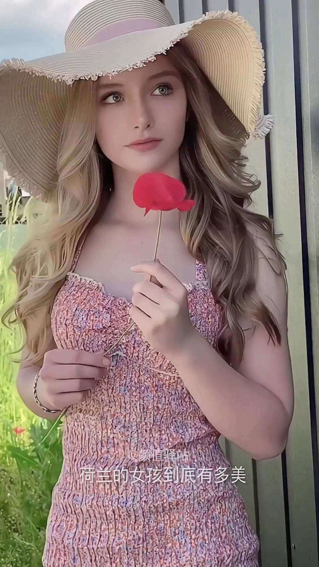 清纯甜美 国外小姐姐 欧美女神